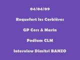 Interview BANZO GP Cers et Marin