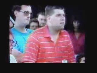 Ron Paul vs. Morton Downey, Jr.'s audience 1988