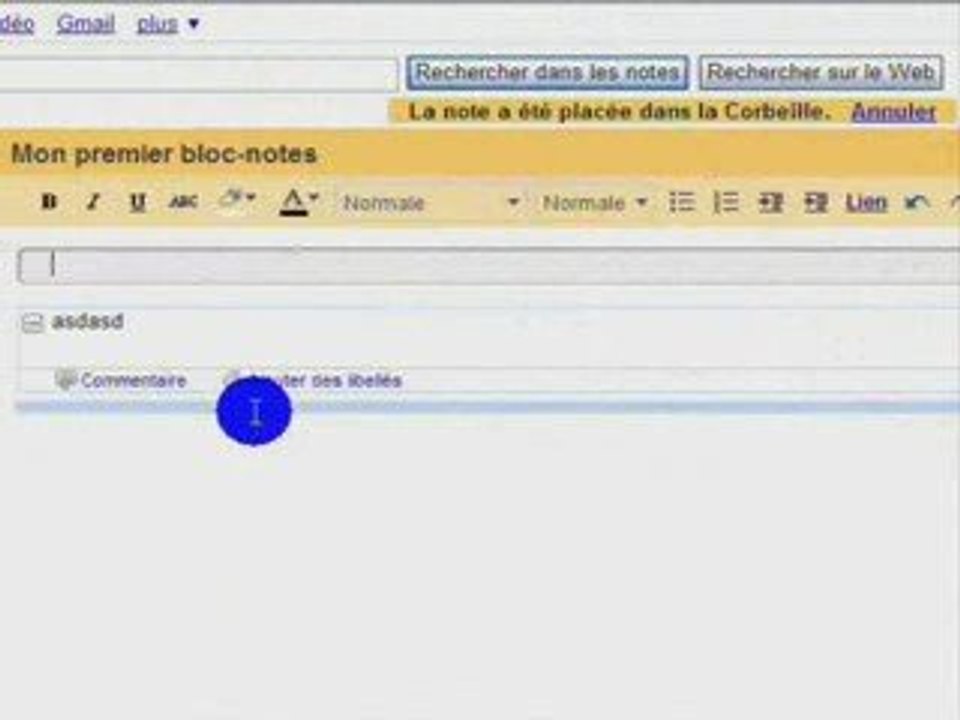 Présentation - Google Bloc Note