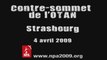Manif contre le sommet de l'Otan - Strasbourg, 4 avril