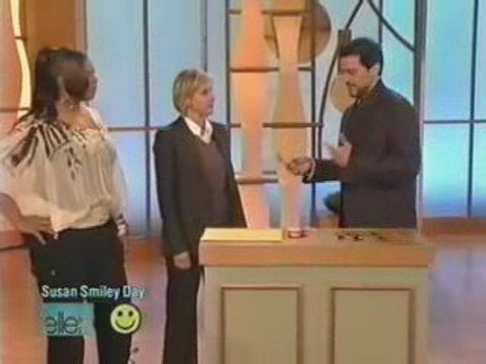 The Mentalist Gerard Senehi On Ellen (TV)