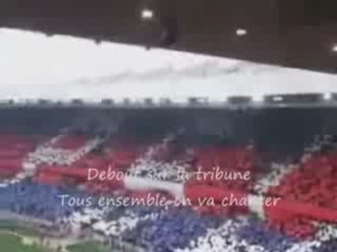 COMPILE CHANTS ULTRAS PARIS SG PSG rouge et bleu