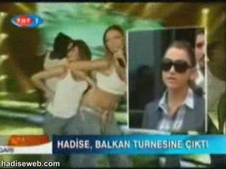Hadise Balkan Turnesi ve Otobüsü TRT Haber