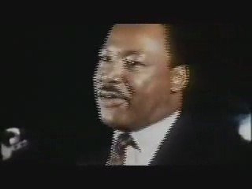 Martin Luther King, Jr 's last speech