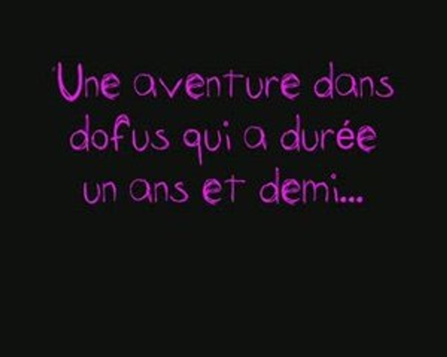 Dofus Silvosse Awinda la fin... [Delet perso]