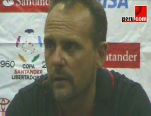 Javier Torrente habla sobre derrota ante Universitario