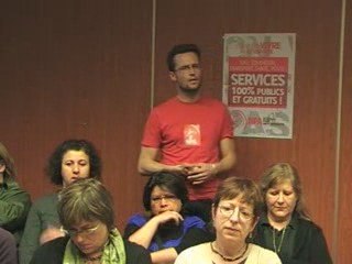 NPA LKP débat ( fin )  avec Alex et Christine à Rouen