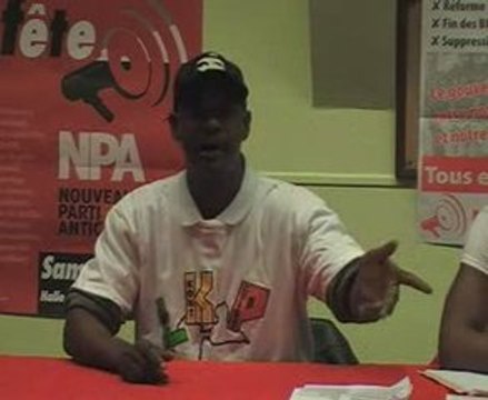 NPA LKP débat 1ère partie avec Alex et Virginie à Rouen