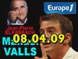 ITW de Manuel Valls (08.04.09)