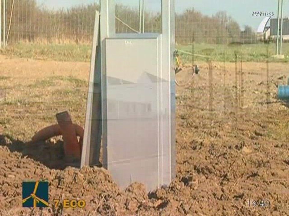 Bouvron : Des lampadaires à l'énergie éolienne