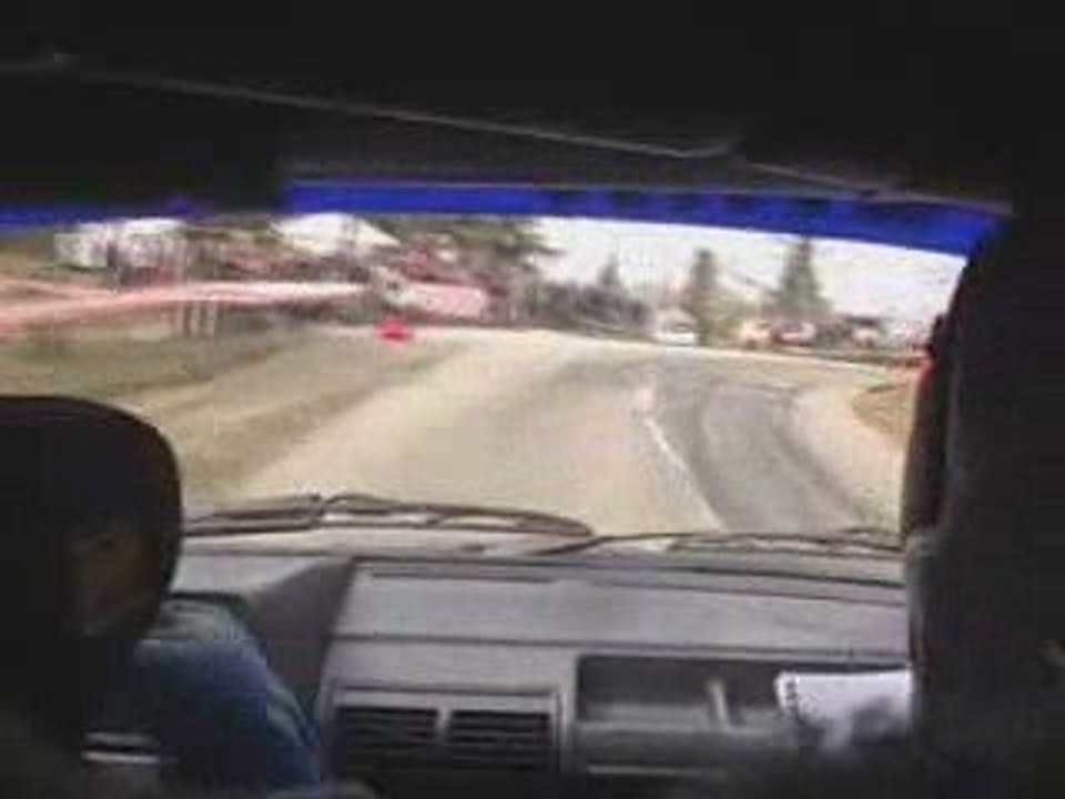 Rallye florival 2009 camera embarqer ES3 205gti