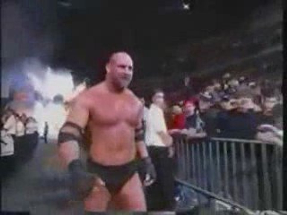 Scott Hall vs Bam Bam Bigelow vs Goldberg