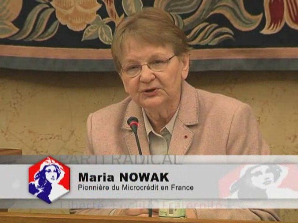 Maria Nowak : Microcrédit et Développement local