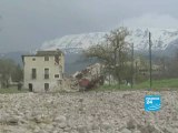 Italy: the village of Onna lies in ruins