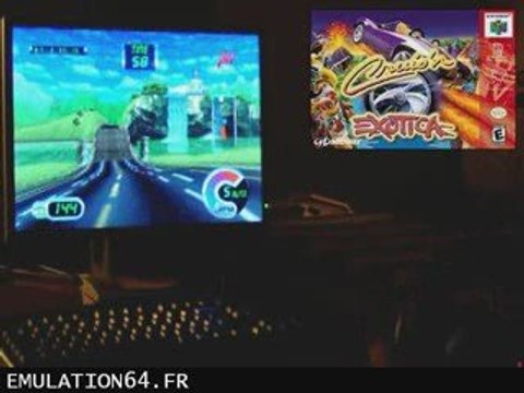 Cruis'n Exotica (Volant + Emulateur) (N64)