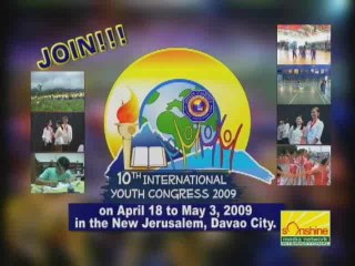 Come & Join 10th International Youth Congress in Davao City