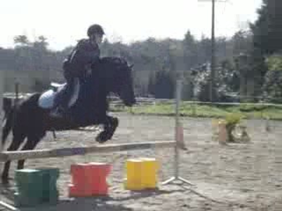 Cours de saut avec Joad
