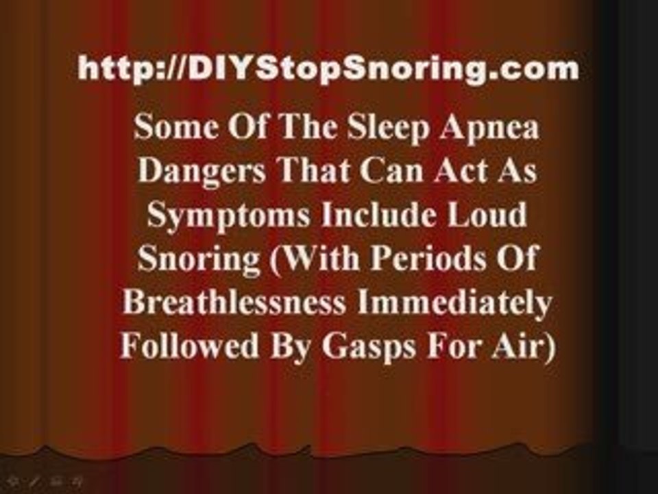 sleep apnea treatment