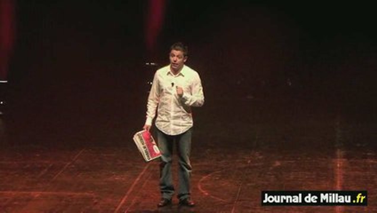 Kévin Pérez fait son show à Millau