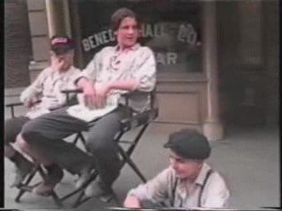 Blood Drips Heavily on Newsies Square / Christian Bale