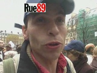 Manifestation contre le "délit de solidarité"