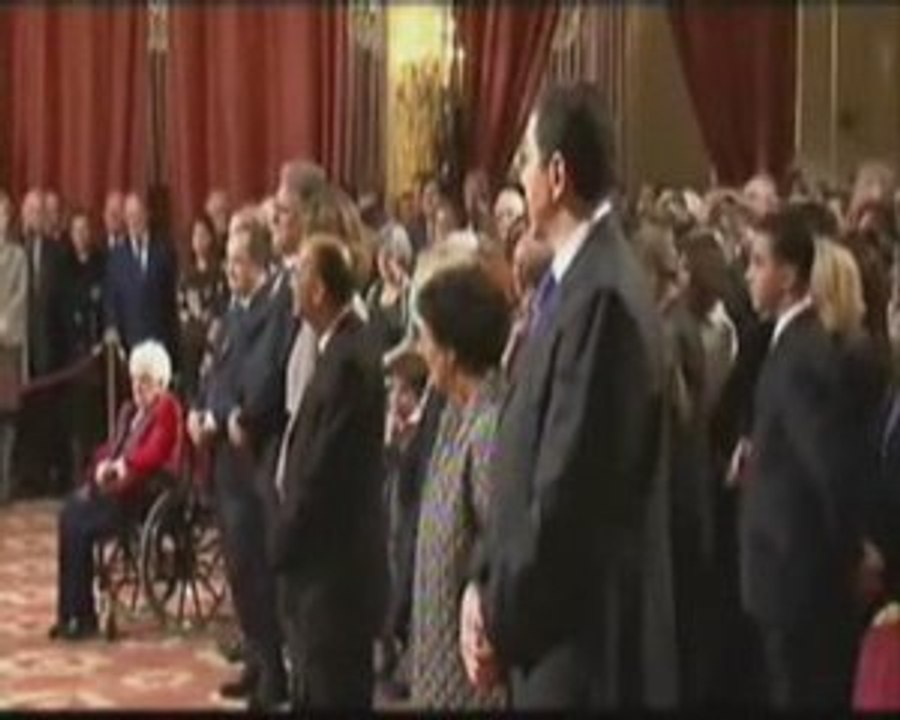 Un musulman décoré à l'Elysée