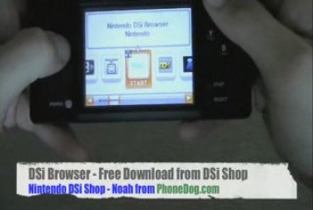 Nintendo DSi - DSi Shop and DSi (Opera) Web Browser