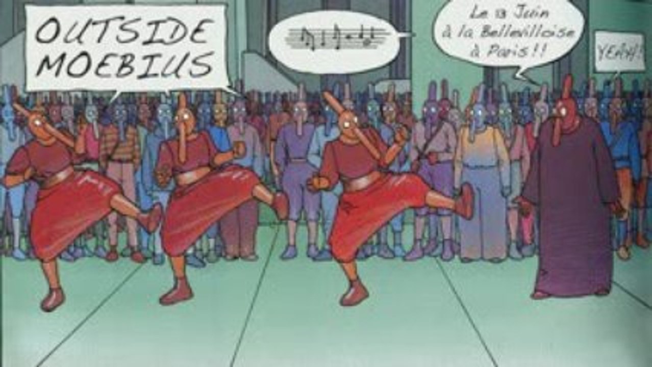 Outside Moebius - La Bellevilloise - Paris 13 juin 2009