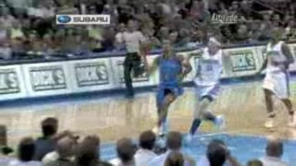 NBA Chris Anderson tracks down Thabo Sefolosha for the block