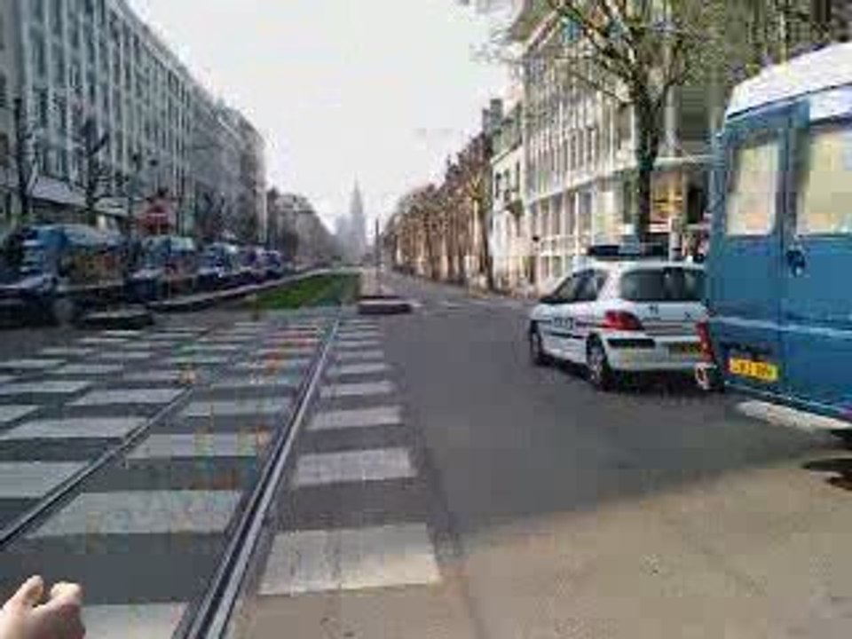 Strasbourg un jour terrible (reunion de l'otan)