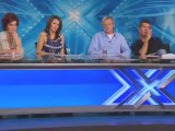X-Factor - Chicken Factory Man impresses the judges!!