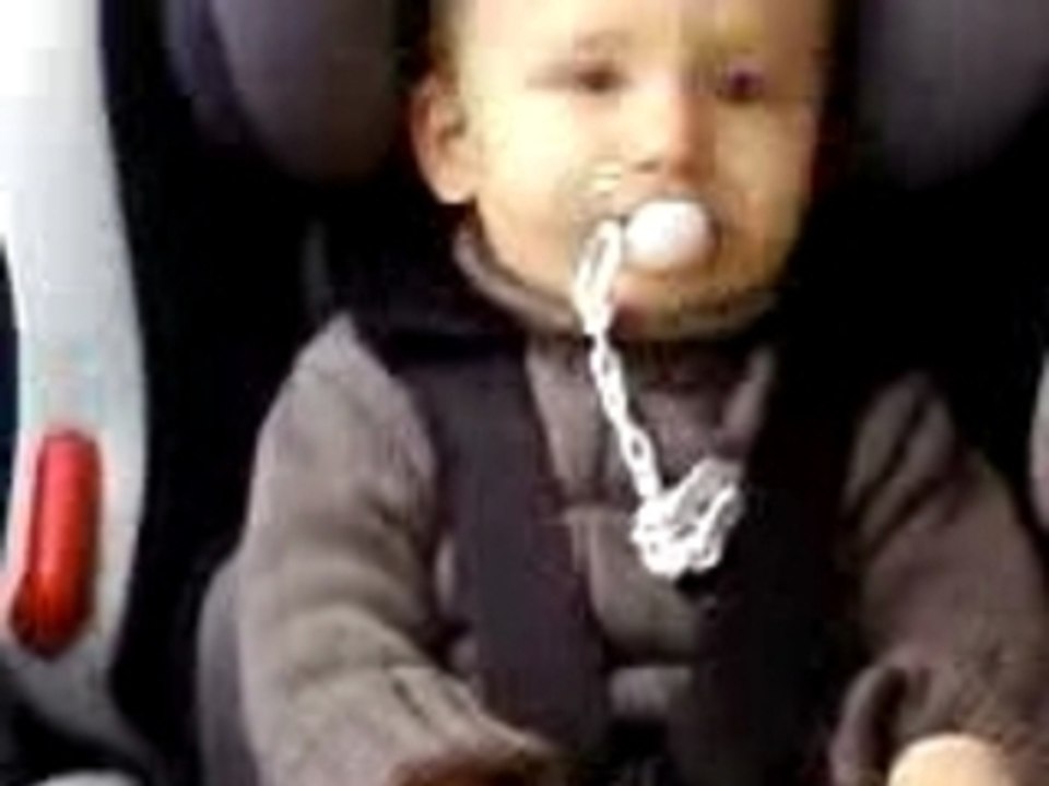 Quentin en voiture