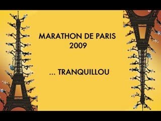 Marathon de Paris 2009... tranquillou...
