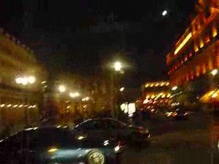 Bus de nuit à Paris-Comédie-Française,avec michel Souvais