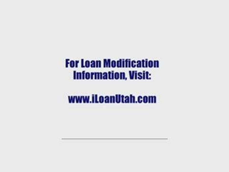Loan Modification