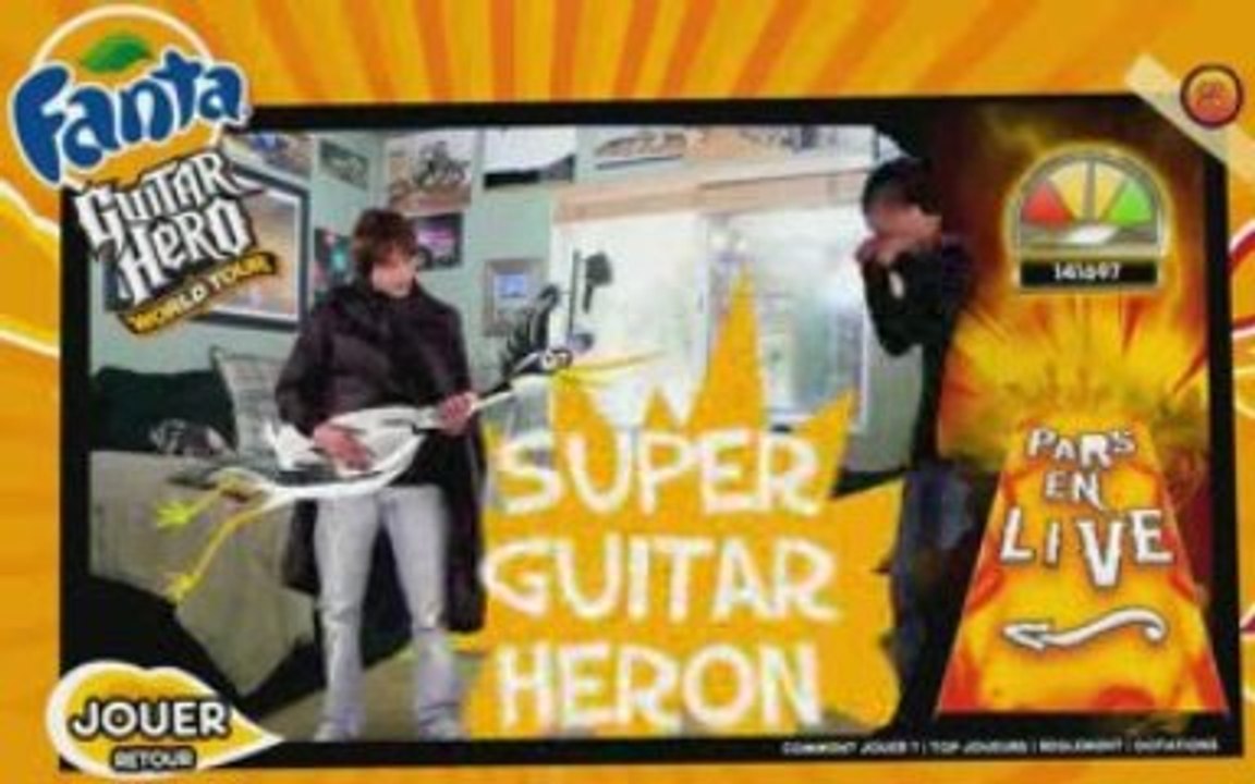 Fanta Guitar Hero Wolrd Tour Nmarion guitare 189364 point...