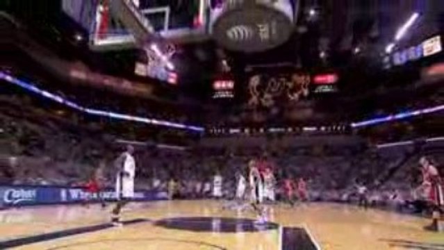 NBA Steve Blake hits a half court shot to beat the buzzer.