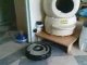 Litière Robot et Robot aspirateur Roomba 560