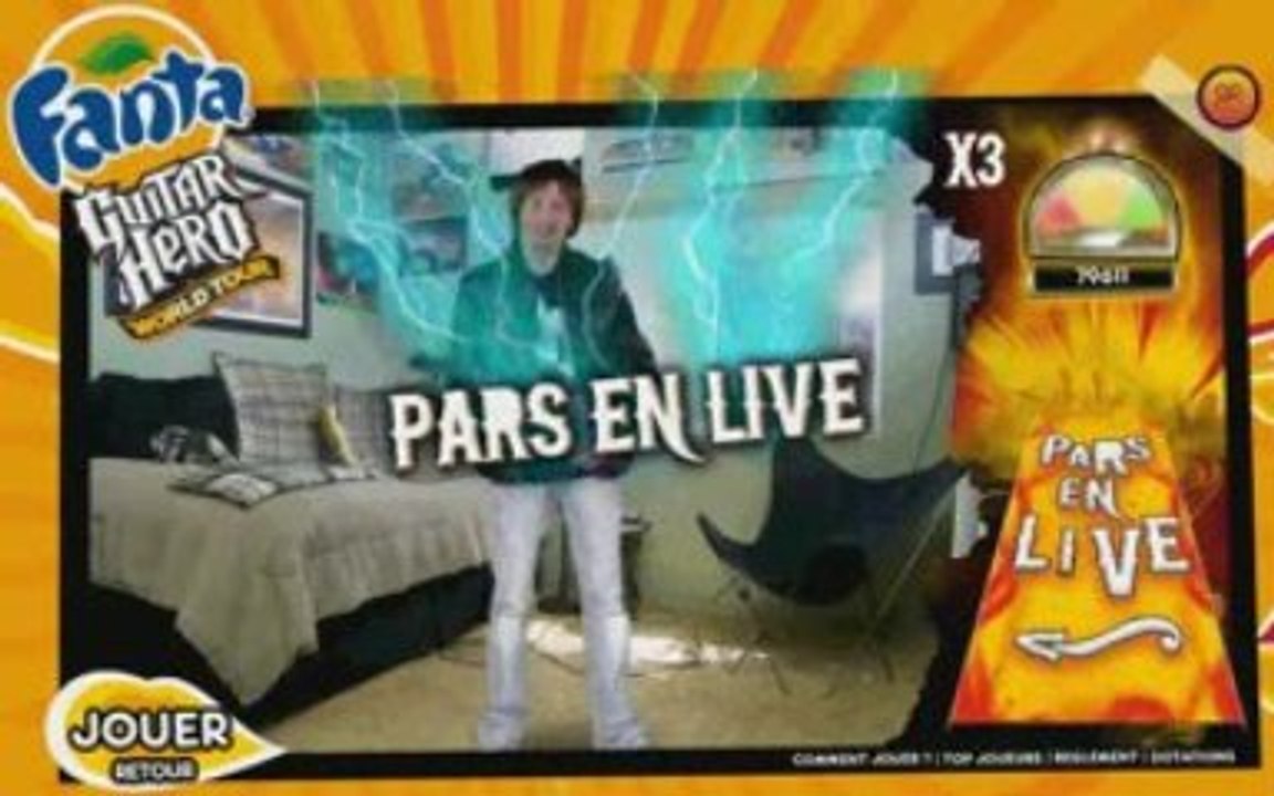 Fanta Guitar Hero Wolrd Tour P-e Guitare 153039 points