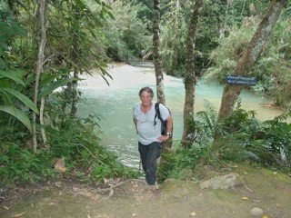 Laos Luang-Prabang cascade