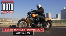Essai Harley Davidson 883 Iron