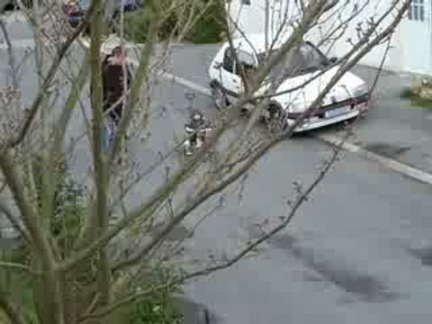 29 mars 2009, Sam fait du vélo pour la première fois