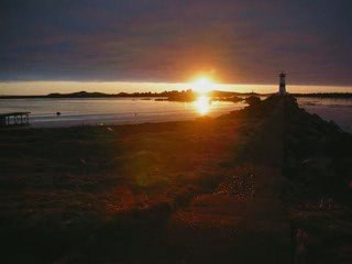 Sunrise sur l'île aux Marins