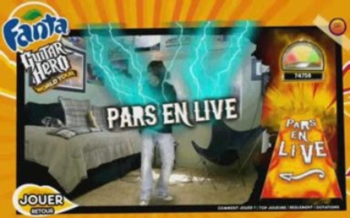 Fanta Guitar Hero Wolrd Tour Max Guitare 156414 points