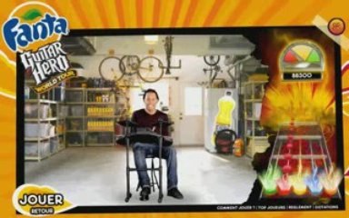 Fanta Guitar Hero Wolrd Tour Kimi Batterie 153250 points