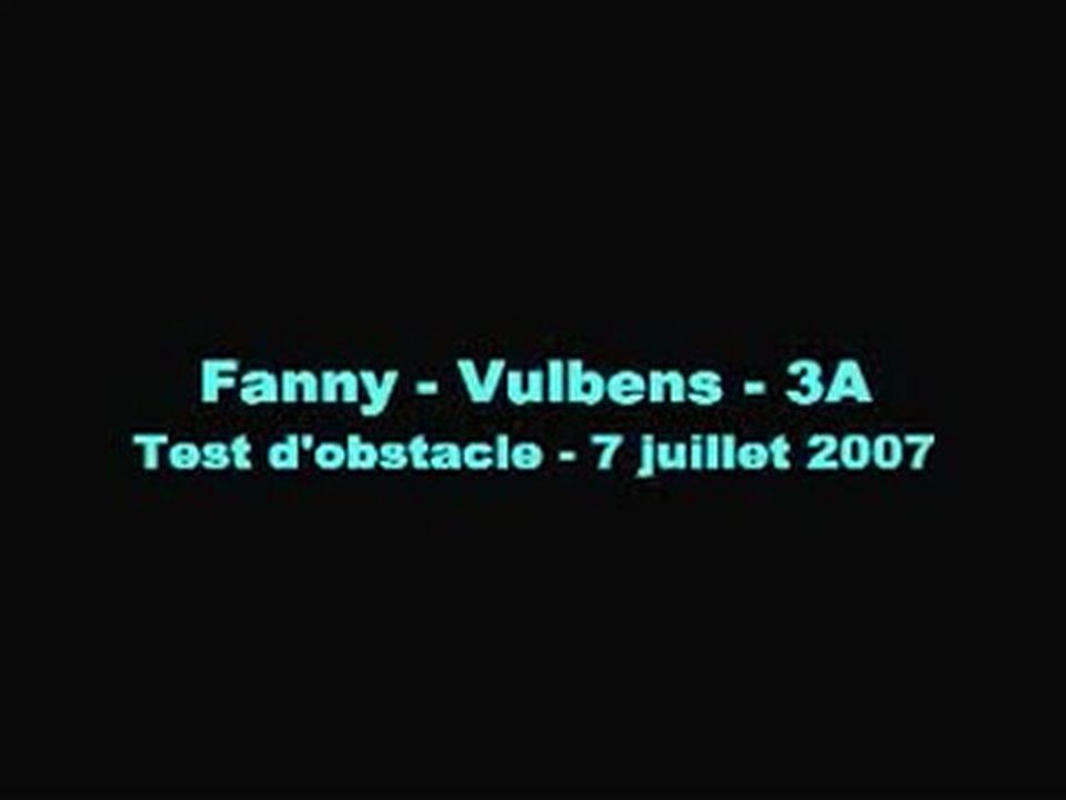 Fanny - 3A Vulbens - 07/07/2007