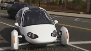 Futuristic Electric Car