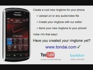 Presenting www.tondai.com Create A Ringtone For Your Phone
