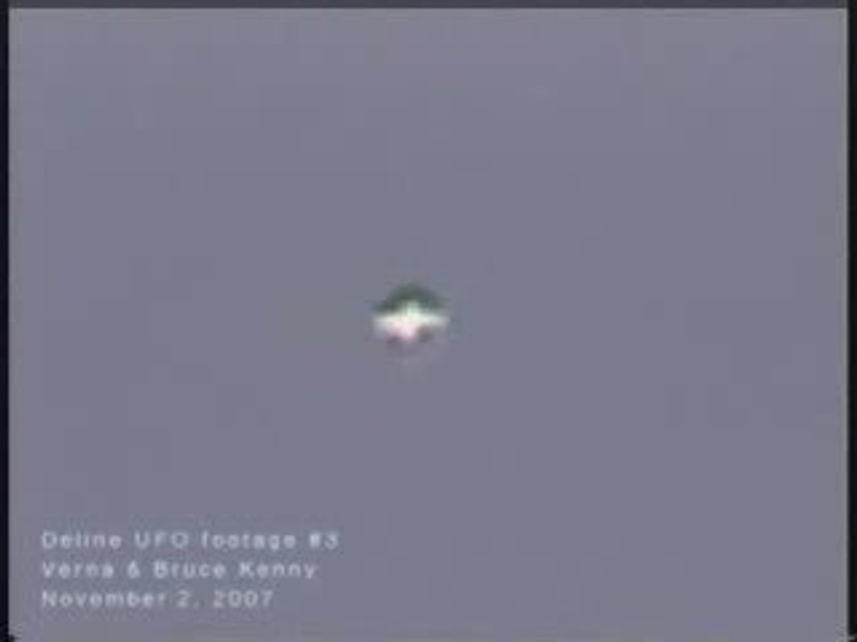UFO Sighting in Deline, Canadá nov 2007 Video