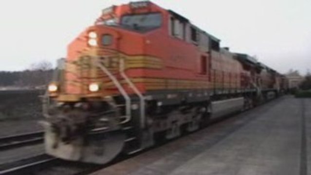 BNSF #5044 W/ Everett to Vancouver, WA Manifest
